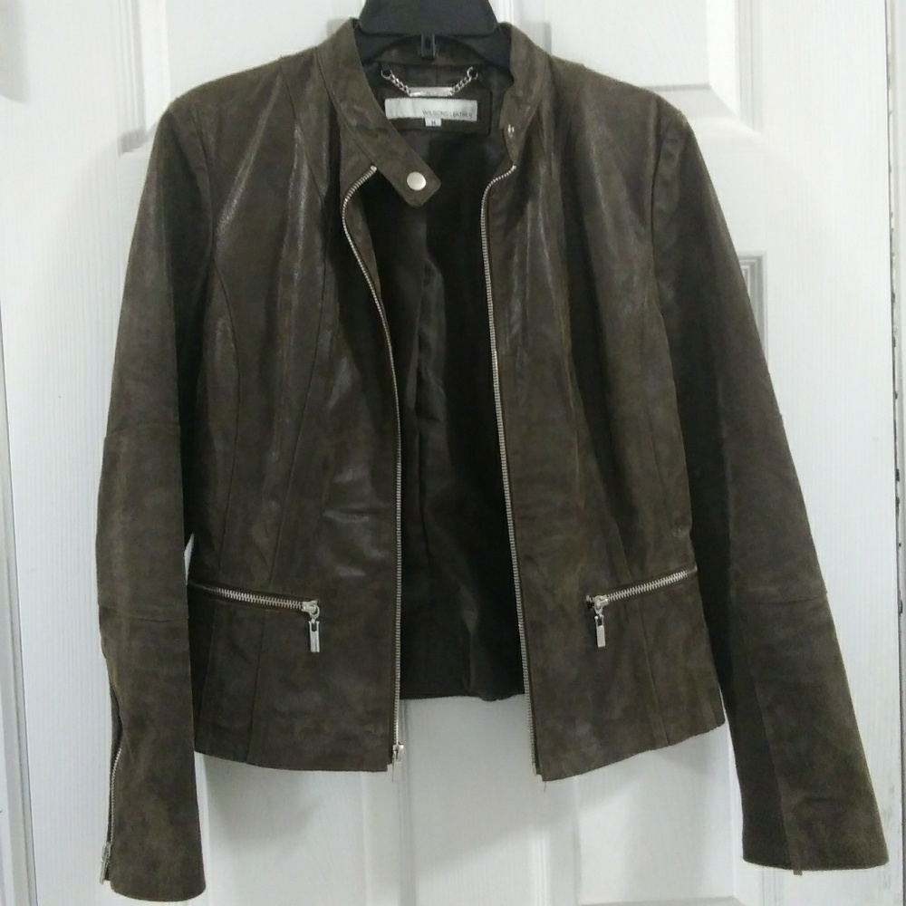 Wilsons Leather Jacket Sz. (M) - Picture 2 of 8